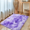 thumbnail image 2 of Conbriboy Rugs by Modern Simple Bedroom Bed Blanket Home Living Room living room rugs Area Rugs for Bedroom Living Room area rug 3x5ft Tie-dye purple, 2 of 9