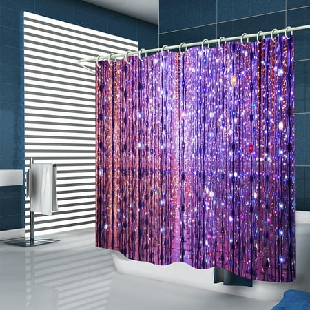 Shower Curtain Waterproof Polyester Fabric Bath Curtains 12