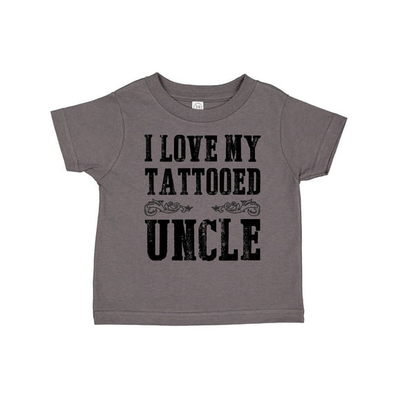Inktastic I Love My Tattooed Uncle Boys Toddler T-Shirt