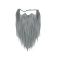 thumbnail image 1 of Fake Mustache Beard Funny Halloween Party Fake Beard for Facial Hair, 1 of 2