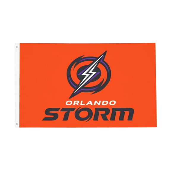 Orlando Storm Flag 3x5 Ft Double Sided Printed Flags Indoor Outdoor Decorative Banner