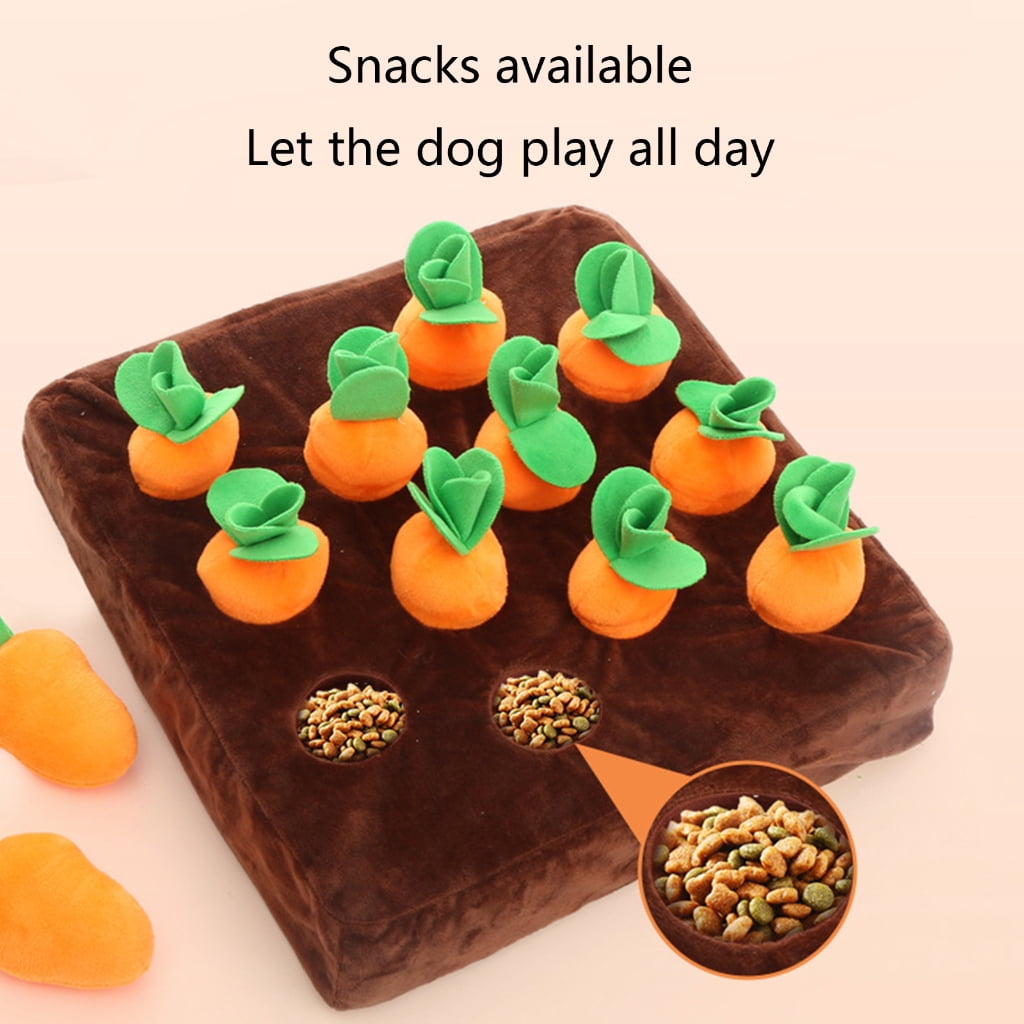 Sardfxul Dog Chewing Toy Interactive Puppy Sniff Training Toy for Cat Cute Gift Plush Car