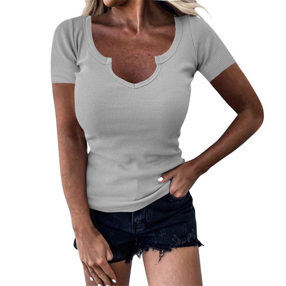 JIUKE Womens Tank Tops Sleeveless Spaghetti Strap Camisole Tops Deep V Neck Eyelet Tunic Tops Blouses