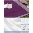 thumbnail image 6 of Dark Purple Retro Greek Key Beach Towels Oversized Super Absorbent,Geometric Greece Ancient Farmhouse Lightweight Bath Towel Quick Dry Sets For Bathroom/Pool/Rv Camping/Beach Play/Gym Room 30"x60", 6 of 8