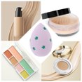 thumbnail image 3 of Unique Bargains 1 Pc Star Face Makeup Sponge for Bedrooms Purple Hydrophilic Polyurethane, 3 of 5