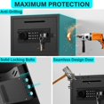 thumbnail image 2 of 6.5 Cub Extra Large Safe Box Fireproof Waterproof, Home Safe with Fireproof Waterproof Bag & Drop Slot, Money Safe with Backlit Touch Keypad, Drop Safe Box for Business Home, 2 of 8