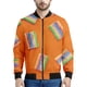 thumbnail image 3 of Chaqueta con cremallera con estampado de caramelos y dulce de azúcar para hombres y niños, sudadera con estampado 3D de piruleta, camisetas de manga larga, chaquetas de aviador urbanas geniales para m, 3 of 5