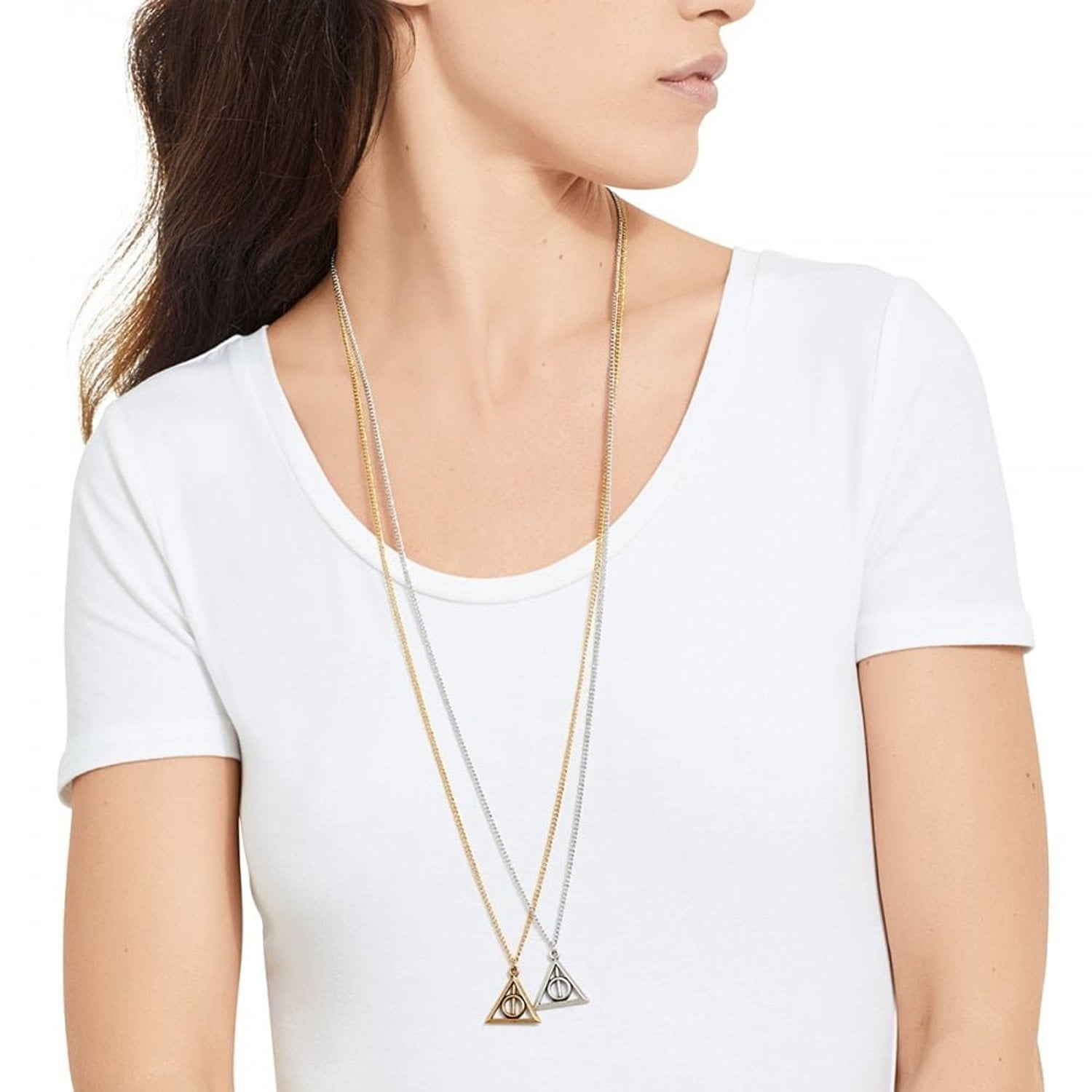 Deathly hallows necklace alex and best sale ani