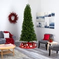 thumbnail image 2 of Nearly Natural 9' Slim Virginia Spruce Christmas Tree with 750 LED and 1654 Branches - Green, 2 of 10