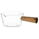 thumbnail image 1 of EeaseMX Olla de vidrio transparente para leche con asa, cacerola antiadherente de vidrio borosilicato, 1 of 7