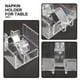 thumbnail image 2 of Caja de pañuelos decorativa de acrílico, porta toallas para invitados, porta servilletas transparente, dispensador de pañuelos para cócteles, porta servilletas para restaurante, 2 of 6