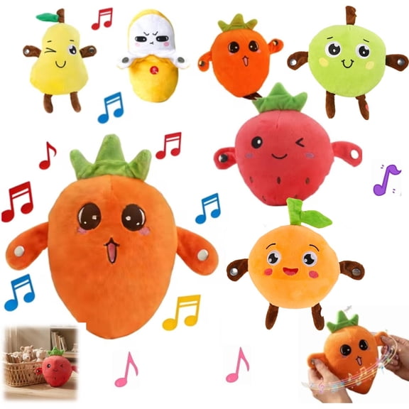 Musical Sensory Interactive Plush with Sounds Multiplayer Activity Learning Educational for Adult Weighted Stuffed Animals Adults (D-Color Box Charging model)
