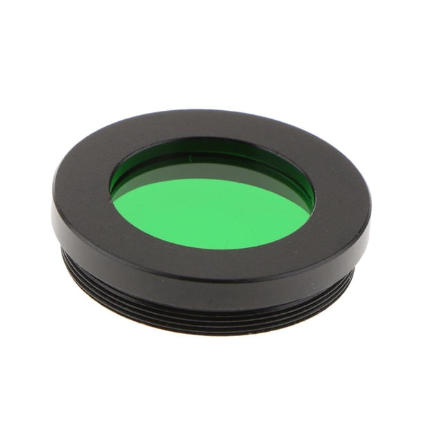 Lente ocular de telescopio de 1,25", filtro de color, montura de rosca, para kit de accesorios Verde