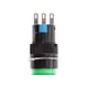 thumbnail image 2 of LA16Y-11DZ Interruptor de control de luz LED con botón de 16 mm, tipo autoblocante y tapa redonda Verde, 2 of 4