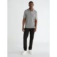 thumbnail image 2 of Free Assembly Men’s Polo Sweater with Short Sleeves, Sizes S-3XL, 2 of 5
