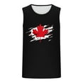 thumbnail image 3 of SGFCWSX Mens Tank Tops Graphic Sleeveless Soft Comfortable Regular Fit Lightweight Summer Top for Men Black Size L, 3 of 4