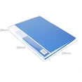 thumbnail image 3 of shiyou-Display Book Presentation Book with Clear Sheet Protectors A4 Binder with Plastic Sleeves 90 Pages Bound Sheet Protectors for Document Artwork and Photo (30 + 60 Pockets, 2 Pack), 3 of 4