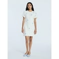 thumbnail image 3 of Free Assembly Women’s and Women's Plus Embroidered Mini Dress with Puff Sleeves, Sizes XS-4X, 3 of 6