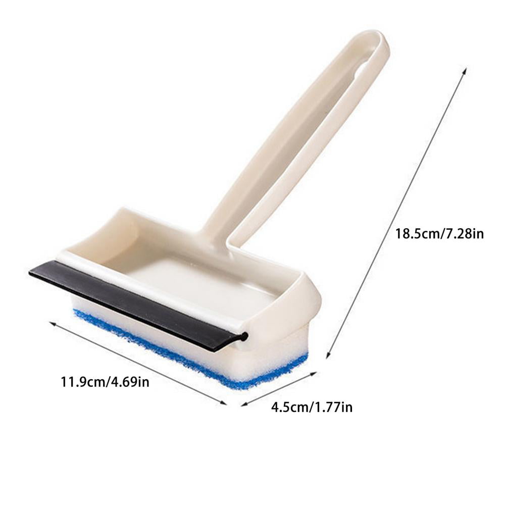 Dropship 1pc/2pcs 3-in-1 Multi-Purpose Glass Cleaning Brush With Handle, Magic  Window Cleaning Brush, Squeegee For Window, Glass, Shower Door, Car  Windshield, Heavy Duty Window Scrubber, Blue, White to Sell Online at a