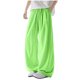 thumbnail image 2 of Ceisia Men's All-Season Solid Color Wide Gift Leg Pants Ice Silk Drape Fabric Elastic Waist Drawstring Pockets for Outdoor Casua l Daily, 2 of 9