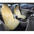 thumbnail image 2 of Masque Sheepskin Tan Seat Cover, 2 of 5