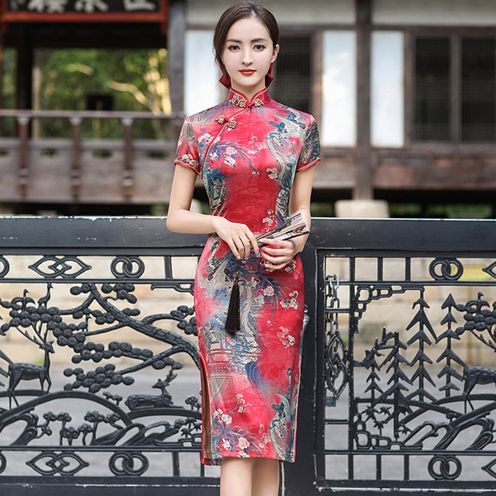 qipao dress pattern