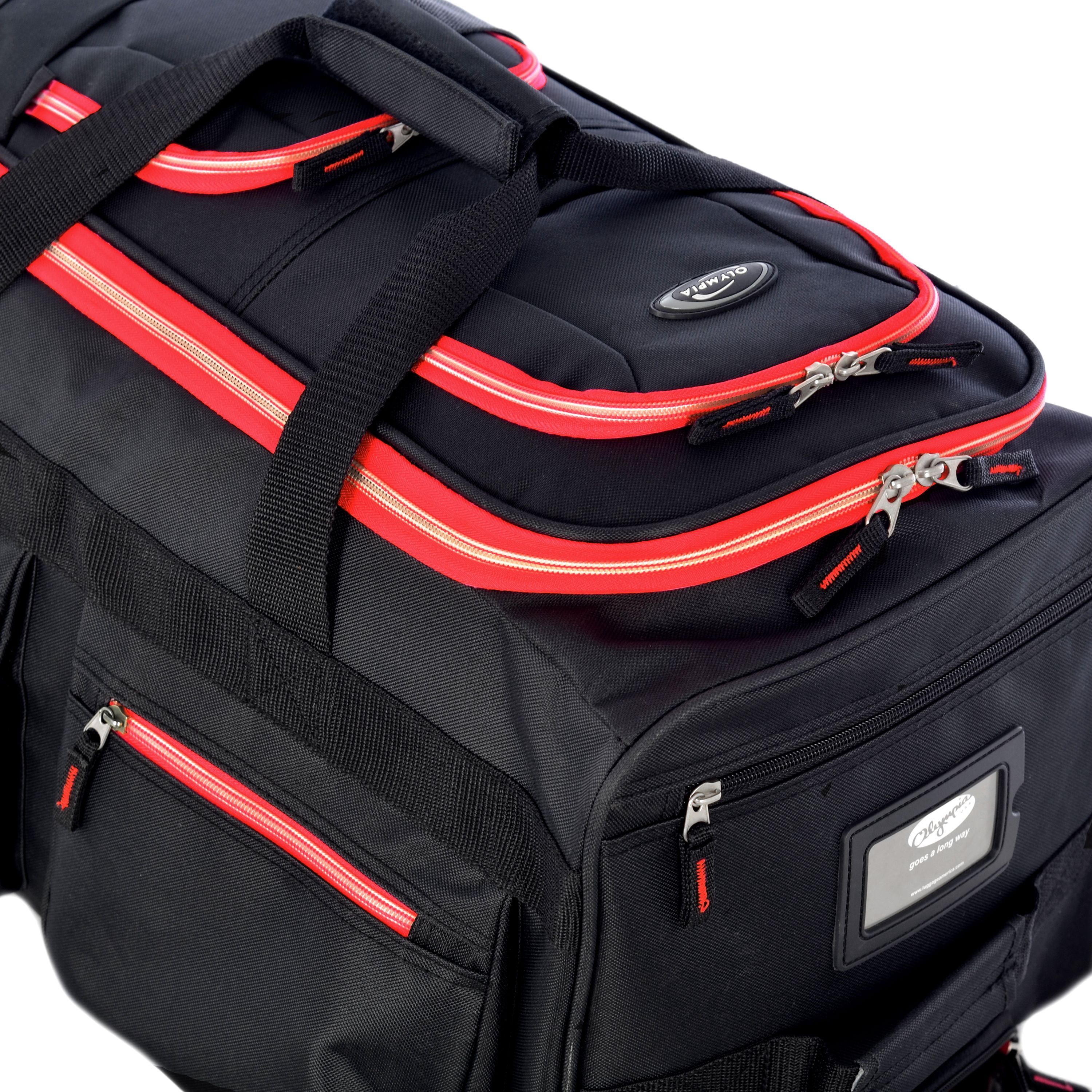 Olympia USA 22" 8 Pocket Rolling Duffel
