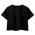thumbnail image 2 of Uourmeti Penguin Crop Top for Girls 7-8Cute Short Crew Neck Pullover Lightweight Loose Fit Athletic Short Sleeve T-Shirt, 2 of 6