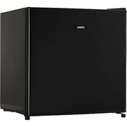 Sanyo SR-A1780K - Refrigerator with freezer compartment - freestanding - width: 18.6 in - depth: 17.8 in - height: 19.4 in - 1.7 cu. ft - black