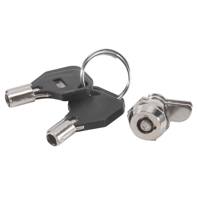Cerradura de Leva Cuarto Vuelta con Llave Roscada 12 Mm para Casillero CajóN