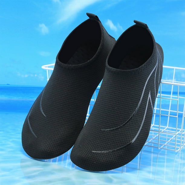Zapatos de agua para hombres y mujeres zapatillas casuales transpirables para nadar buceo surf