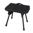thumbnail image 1 of Taburete de Camping Zulema asiento silla de pesca ligero negro, 1 of 8