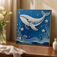 thumbnail image 3 of Ocean Theme Pearl Art Diy Kit, Whale 3D Rhinestone Bead Painting Set, Beginner Friendly Handcraft Kit, Exquisite Underwater Artwork For Living Room Bedroom Decoration, 3 of 6
