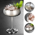 thumbnail image 4 of 450ml Champagne Cup Grande Capacité Rétro Design Large Bouche Boisson de Jus en Acier Inoxydable Champagne Gobelet pour Club, 4 of 8