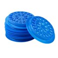 thumbnail image 2 of Soporte para pestañas de 100 Uds., cantidad abundante, paleta de pestañas ligeras de PVC, duradero, para principiantes, regalo para el hogar, Ayudas para vestirse con gancho de botón Azul Minnieouse  CE015313-06, 2 of 6