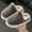 Coffee, variant on Unisex-Child Fleece Slippers Boys Girls Warm Winter IndoorandOutdoor Shoes for Little Kids