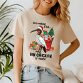 thumbnail image 3 of Christmas Bin Chicken, Funny Christmas TShirt, Santa Shirt, Vintage Holiday Tee, Merry Xmas Gift, Family Holiday Outfits, 3 of 5