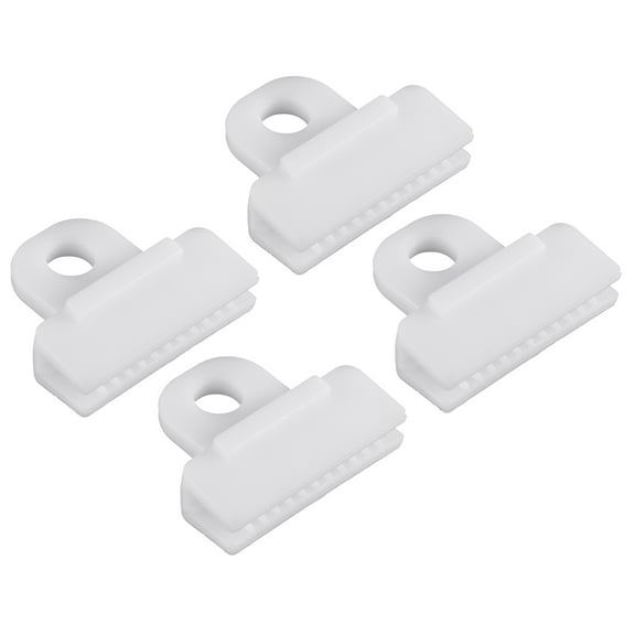 4 Pcs Car Window Door Glass Channel Retainer Clip 1.54"x1.30"x0.47" Glass Regulator Holder Sash Clip