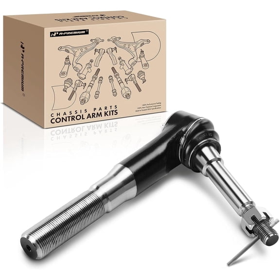 A-Premium Front Right Outer Tie Rod End, Compatible with Ford F-250 Super Duty/F-350 Super Duty/F-450 Super Duty/F-550 Super Duty 2005-2023, F-600 Super Duty 2020-2021