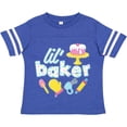 thumbnail image 3 of Inktastic Lil' Baker Icing and Cake Boys or Girls Toddler T-Shirt, 3 of 5