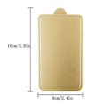 thumbnail image 4 of Mini Cardboard Cake Bases, 100pcs Golden Mousse Cake Boards Cake Paper Plates For Wedding Birthday, 4 of 4