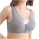 thumbnail image 4 of Ropa interior estilo chaleco para mujer con hebilla frontal empalmada sin cables Fridja nalpqowj7406, 4 of 5