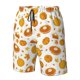 thumbnail image 4 of Fotbe Pumpkin Maple Leaves Trajes de Baño Estampados para Hombre, Shorts de Verano de Secado Rápido, Ropa de Playa, Bañadores-Medium, 4 of 6