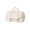 White, variant on HCBY Kawaii Double Flap Pencil Case, Transparent Window Stationery Organizer, Durable Fabric Multi-Pocket Pen Bag, Washable Desk Organizer for School Office