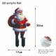 thumbnail image 3 of Santa Claus Garden Indoor And Outdoor Acrylic Decorative And Wear Pendant With Gift Carrying, 3 of 6