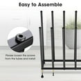 thumbnail image 4 of Yescom 6 Pairs Boot Rack Black Metal Storage Organizer Shoes Shelf Home Closet Easy to Assemble, 4 of 9