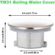 thumbnail image 2 of CHAO Reemplazo de cuchilla para accesorios Thermomix TM31, cubierta de licuadora Bimby TM31, cubierta de agua para cocinar, cubierta de cuchillo alternativa(TM31), 2 of 5