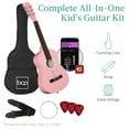 thumbnail image 3 of Best Choice Products Walmart Exclusive 30in Kids Acoustic Guitar Beginner Starter Kit w/ Strap, Case, Strings  - Walmart Pink, 3 of 7