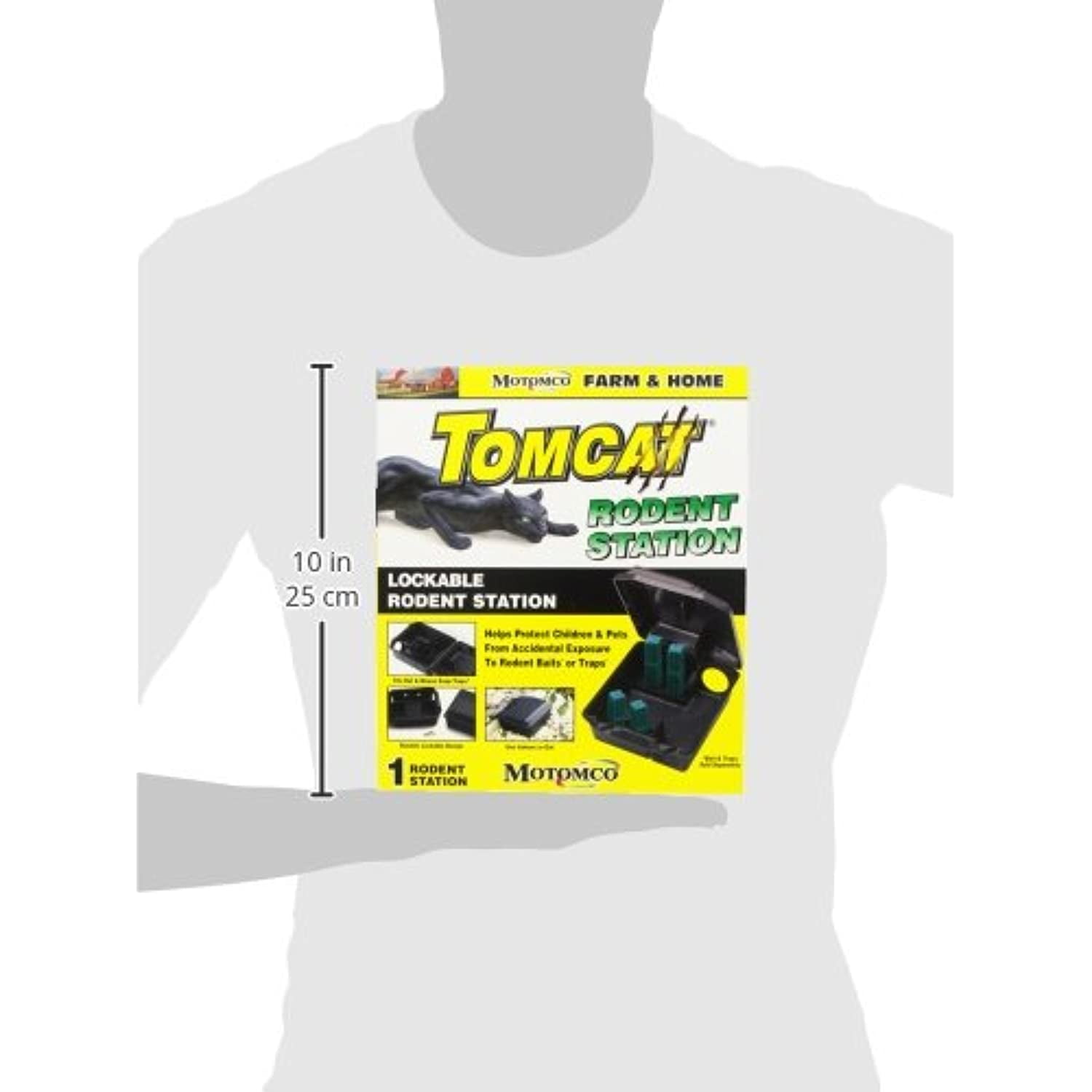 MOTOMCO LTD Rodent Bait Station 33473