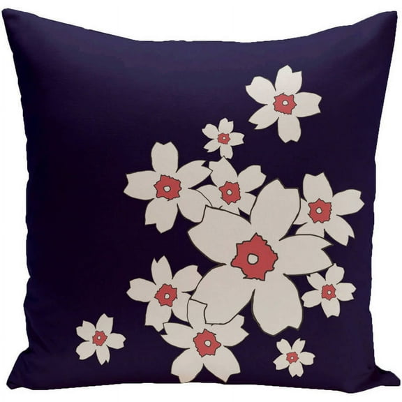Simply Daisy 16" x 16" Floral Print Polyester Pillow